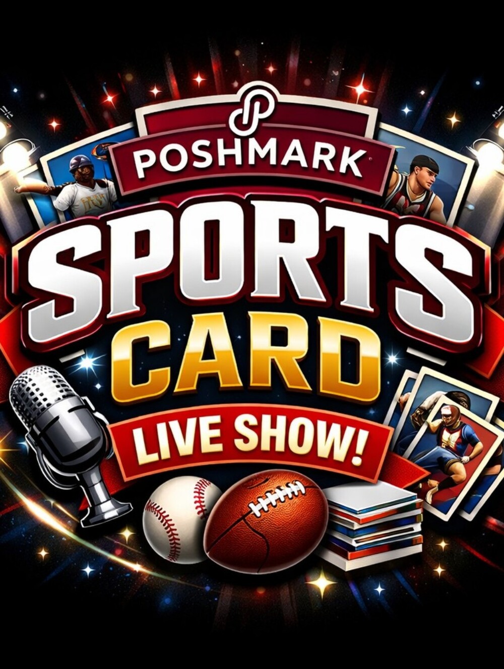 Live Sports Card Show This Saturday At Noon EST!